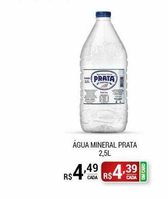 San Michel Supermercados água Mineral Prata oferta