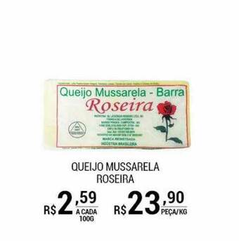 San Michel Supermercados Queijo Mussarela Roseira oferta