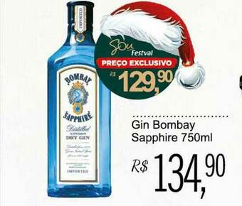 Festval Gin Bombay Sapphire oferta