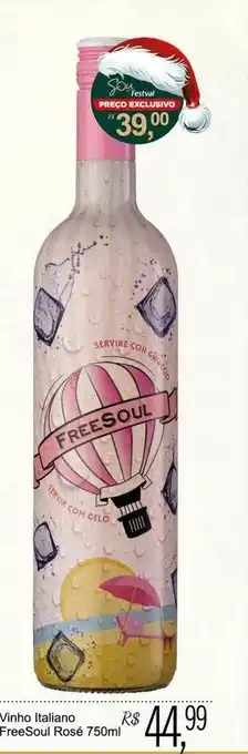 Festval Vinho Italiano Freesoul Rosé oferta