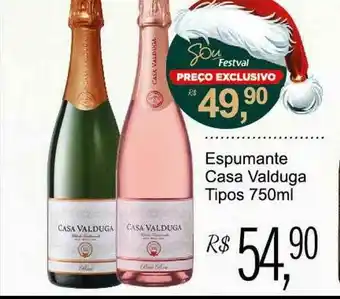 Espumante Casa Valduga Tipos