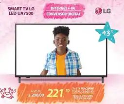 Lojas Cem Smart tv lg led ua7500 oferta