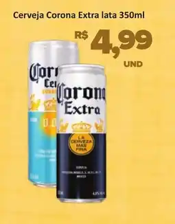 Paulistão Supermercados Cerveja Corona Extra lata oferta