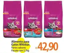 Atacadão Alimento para Gatos Whiskas oferta