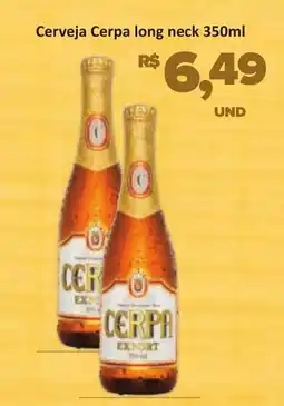 Paulistão Supermercados Cerveja Cerpa long neck oferta