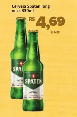 Paulistão Supermercados Cerveja Spaten long neck oferta