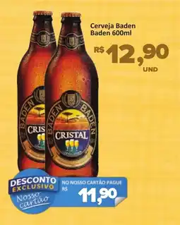 Paulistão Supermercados Cerveja Baden Baden oferta
