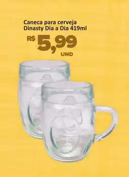 Paulistão Supermercados Caneca para cerveja Dinasty Dia a Dia oferta