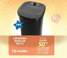 Lojas Cem Lavadora mueller mlt10 oferta