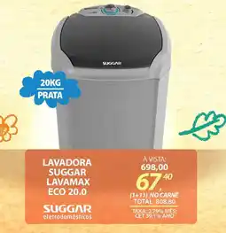 Lojas Cem Lavadora suggar lavamax eco 20.0 oferta