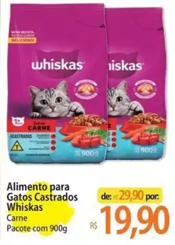 Atacadão Alimento para Gatos Castrados Whiskas oferta