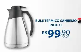 Bule térmico sanremo inox
