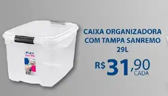 Bahamas Supermercados Caixa organizadora com tampa sanremo oferta