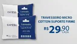 Bahamas Supermercados Travesseiro micro cotton suporte firme oferta