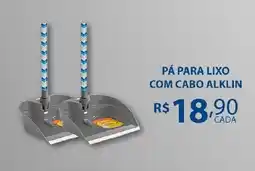 Bahamas Supermercados Pá para lixo com cabo alklin oferta