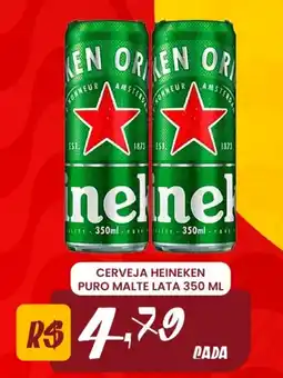 Atacadão Dia a Dia Cerveja heineken puro malte lata oferta