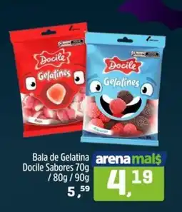 Arena Atacado Bala de Gelatina arena mais Docile Sabores oferta