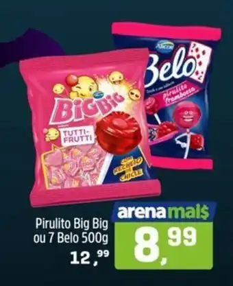 Arena Atacado Pirulito Big Big ou 7 Belo oferta
