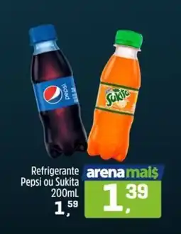 Arena Atacado Refrigerante Pepsi ou Sukita oferta