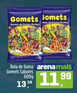 Arena Atacado Bala de Goma Gomets Sabores oferta