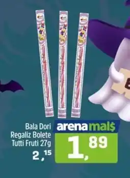 Arena Atacado Bala Dori Regaliz Bolete Tutti Fruti oferta