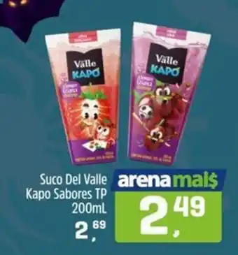 Arena Atacado Suco Del Valle Kapo Sabores TP oferta