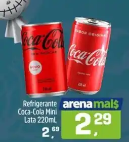 Arena Atacado Refrigerante Coca-Cola Mini Lata oferta