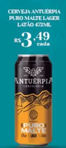 Bahamas Mix Cerveja antuerpia puro malte lager latão oferta