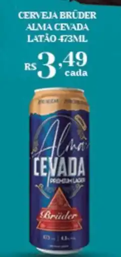 Bahamas Mix Cerveja brūder alma cevada latão oferta