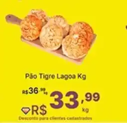 Super Lagoa Pão Tigre Lagoa oferta