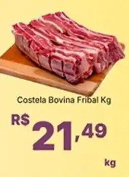 Super Lagoa Costela Bovina Fribal oferta