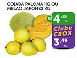 CenterBox Goiaba paloma ou melao japones oferta