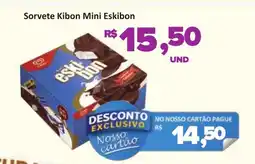 Paulistão Supermercados Sorvete Kibon Mini Eskibon oferta