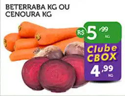 CenterBox Beterraba ou cenoura oferta