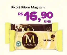 Paulistão Supermercados Picolé Kibon Magnum oferta