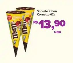 Paulistão Supermercados Sorvete Kibon Cornetto oferta