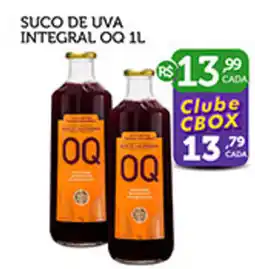 CenterBox Suco de uva integral OQ oferta