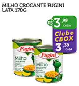 CenterBox Milho crocante fugini lata oferta