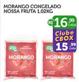 CenterBox Morango congelado nossa fruta oferta