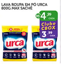 CenterBox Lava roupa em pó urca max sache oferta
