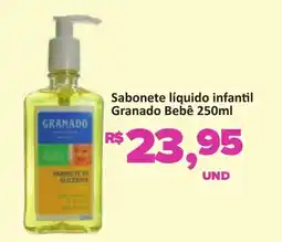 Paulistão Supermercados Sabonete líquido infantil Granado Bebê oferta