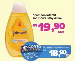 Paulistão Supermercados Shampoo infantil Johnson's Baby oferta