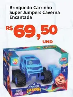 Paulistão Supermercados Brinquedo Carrinho Super Jumpers Caverna Encantada oferta