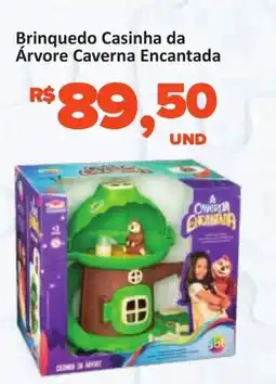 Paulistão Supermercados Brinquedo Casinha da Árvore Caverna Encantada oferta