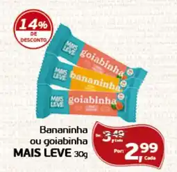Cometa Supermercados Bananinha ou goiabinha MAIS LEVE oferta