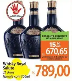 Atacadão Whisky Royal Salute oferta
