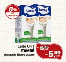 Cometa Supermercados Leite UHT ITAMBÉ desnatado oferta