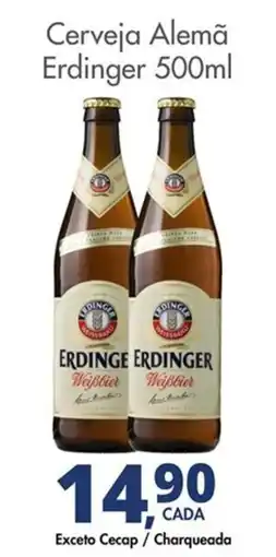 Delta Supermercados Cerveja Alemã Erdinger oferta