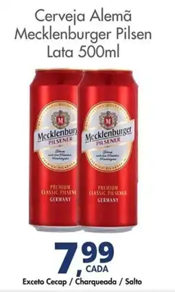 Delta Supermercados Cerveja Alemã Mecklenburger Pilsen Lata oferta