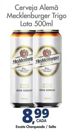 Delta Supermercados Cerveja Alemã Mecklenburger Trigo Lata oferta